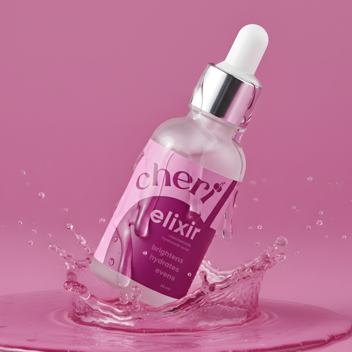 Cheri Elixir — Niacinamide & Hyaluronic Acid Serum