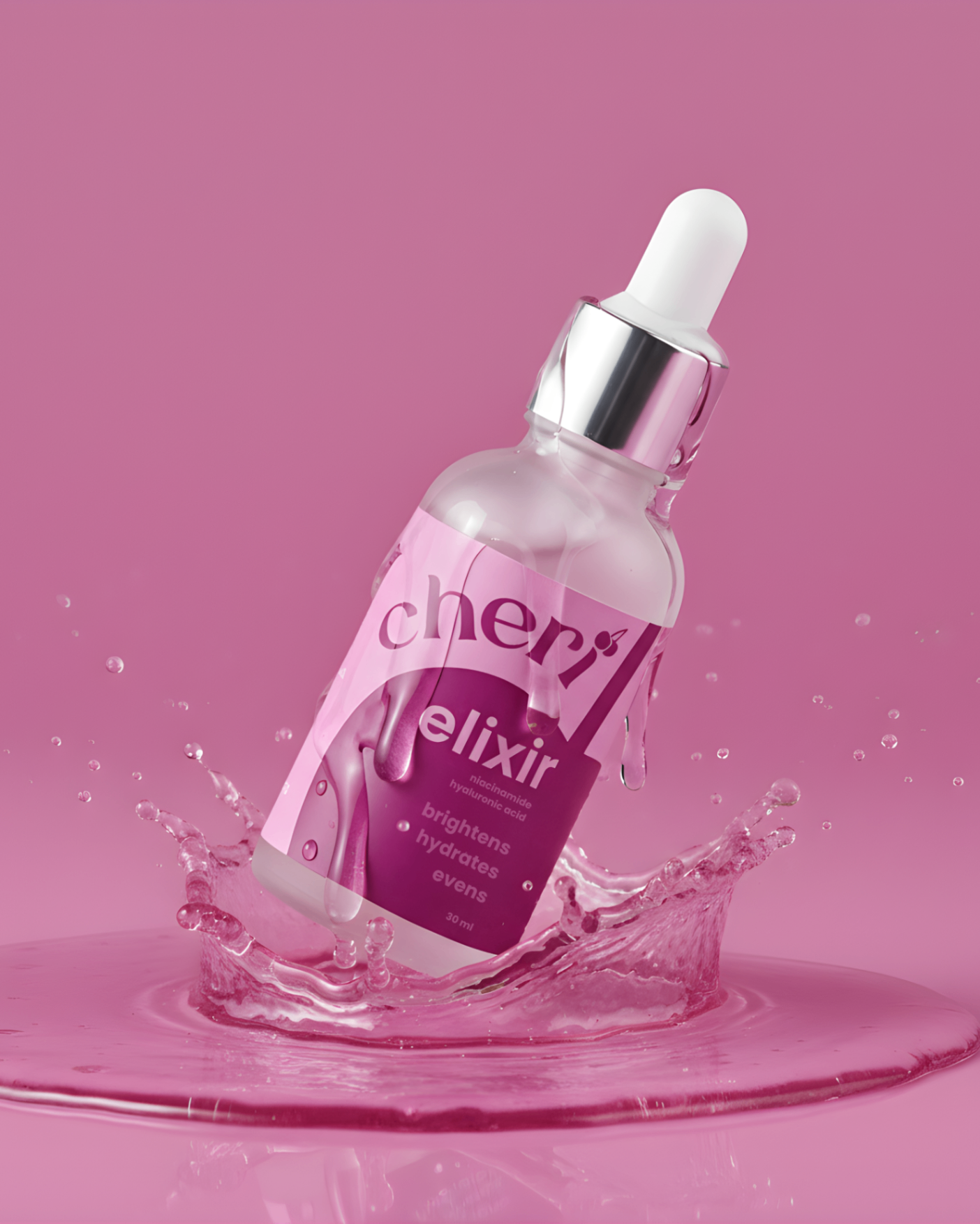 Cheri Elixir — Niacinamide & Hyaluronic Acid Serum