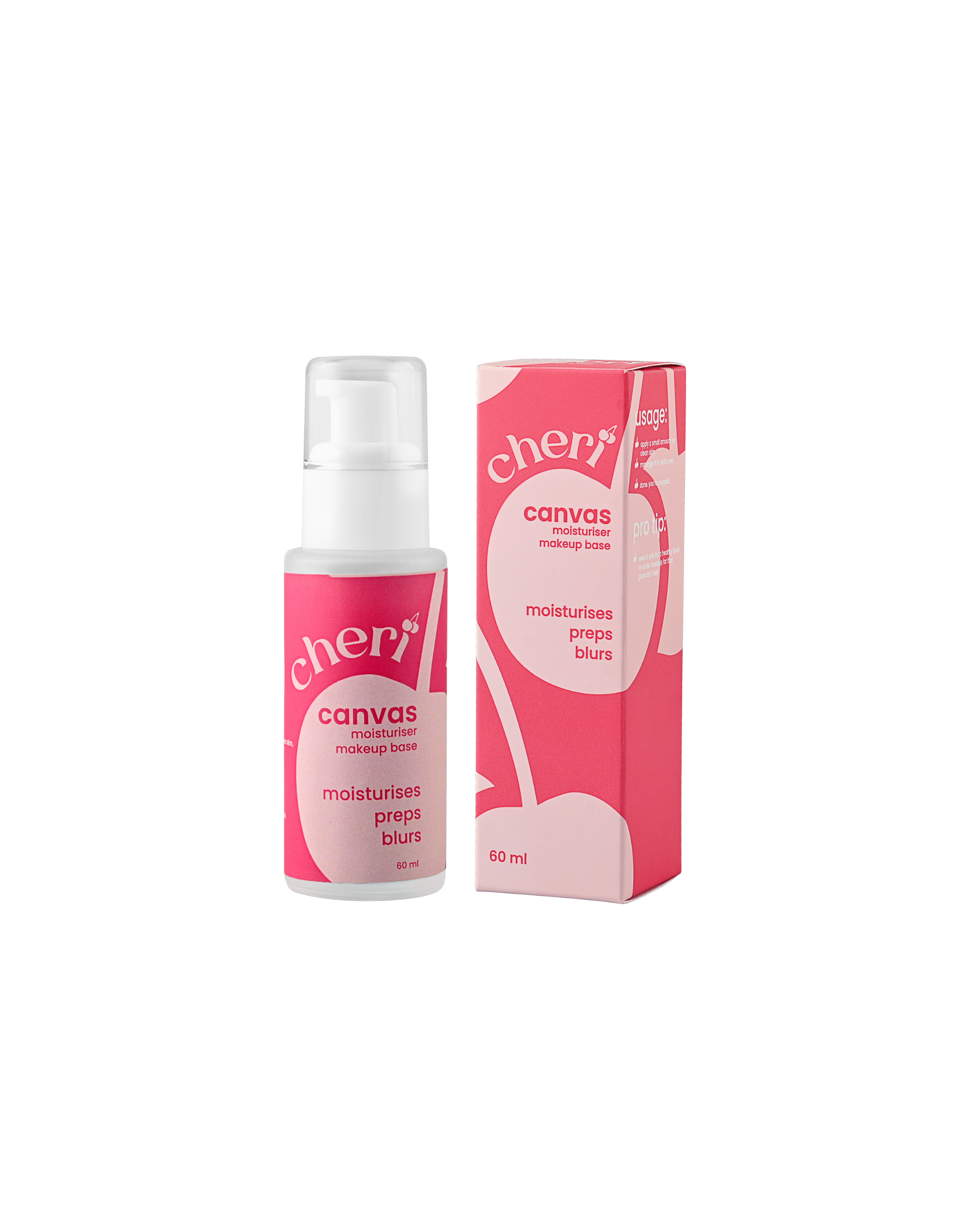 Cheri Canvas — Moisturizer + Makeup Base