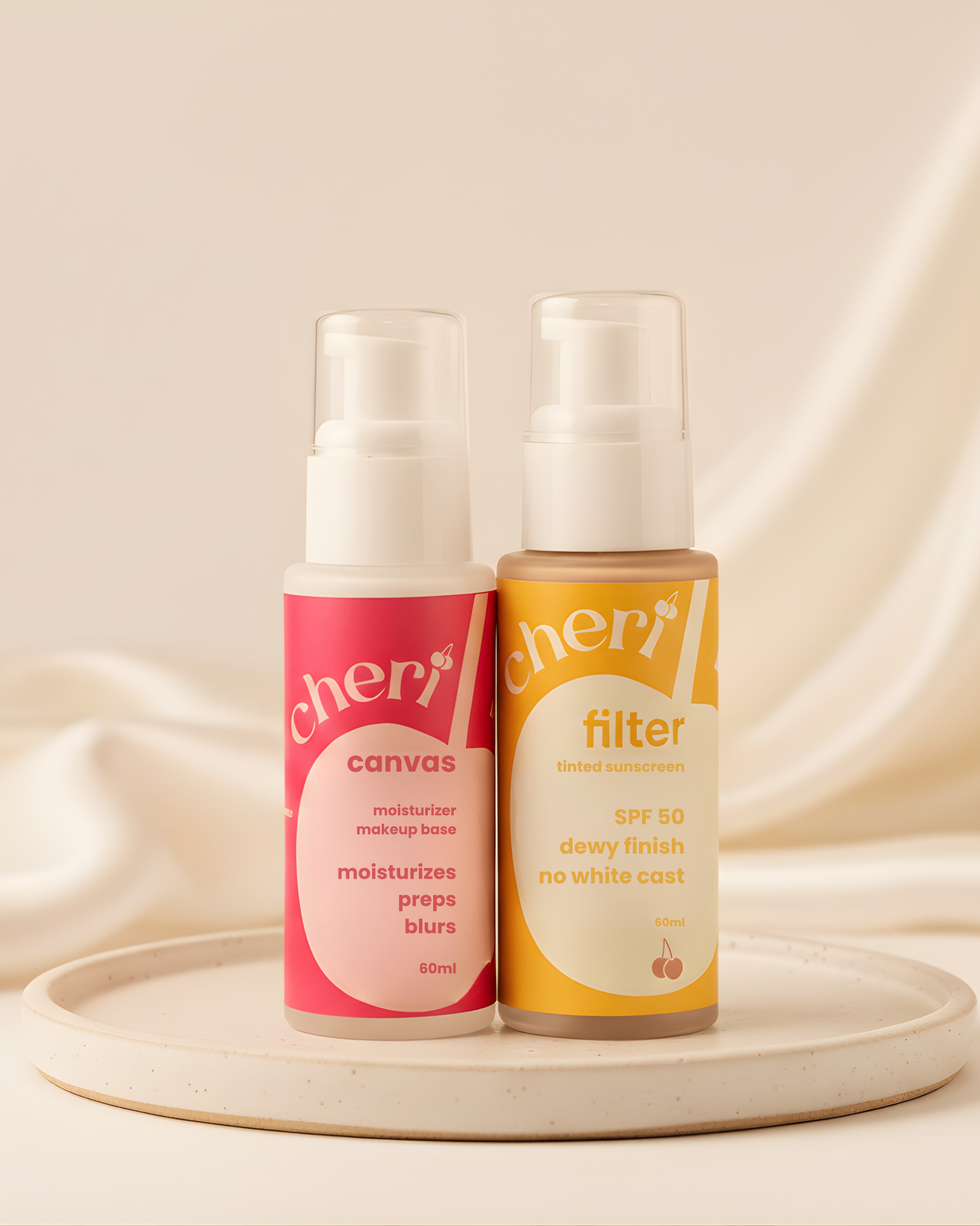 Daily Skincare Bundle (Tinted SPF + Canvas Moisturizer)