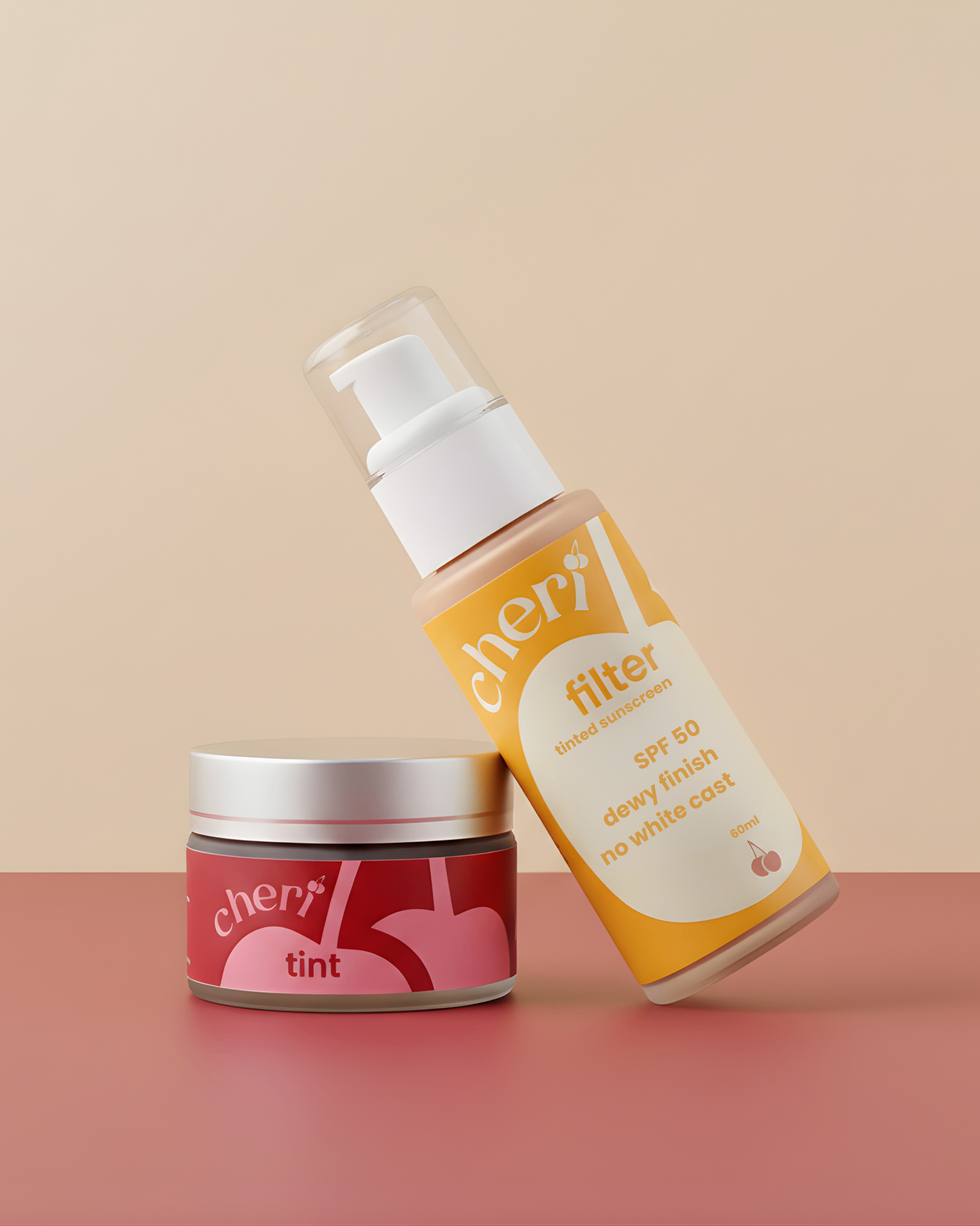 No Makeup Look (Tinted SPF + Aker Fassi Tint)