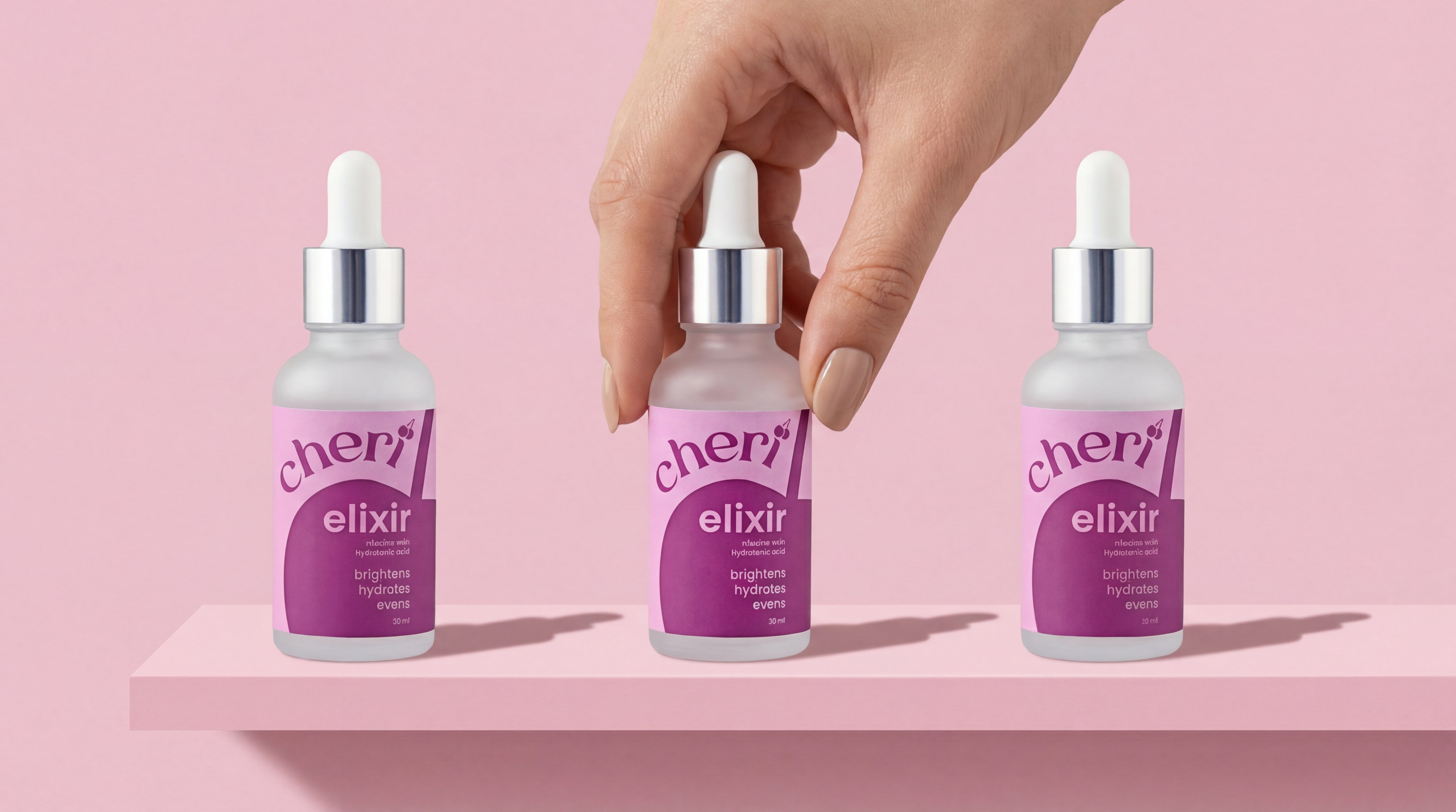 Cheri Elixir — Niacinamide & Hyaluronic Acid Serum